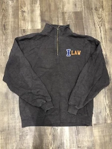Vintage Jumper / Illinois Law Pullover / Size Small / Stone Grey Colour - Picture 1 of 6