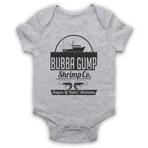 FORREST GUMP INOFFIZIELLES BUBBA GUMP SHRIMP CO. FOREST BABY GROW BABYANZUG GESCHENK - Bild 1 von 10