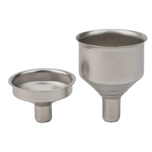 Stainless Steel Hip Flask Funnel Oil Bottles Hopper for Kitchen Pocket Whisky - Picture 1 of 44