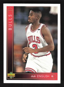 1993 Upper Deck Jo Jo English     #415 Chicago Bulls