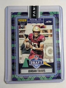 2024 Panini Instant NFL Draft Night Jordan Travis Rookie Karte RC #D/10 MENGE - Bild 1 von 4