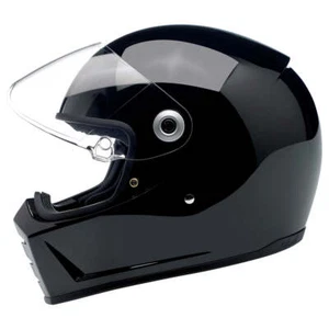 CLOSEOUT Lane Splitter ECE R22.05 Helmet - Gloss Black - Picture 1 of 24