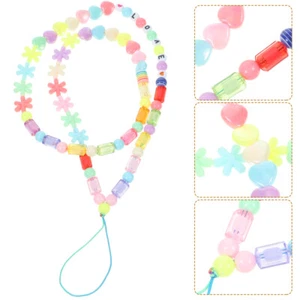 Phone Charm Beaded Phone Strap Charm Bohemian Phone Chain Anti-lost Lanyard - Zdjęcie 1 z 12