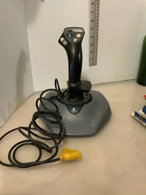 Logitech Wingman Extreme Digital 3D J-ZA10 PC Joystick w/ USB Adapter - Image 1 of 4