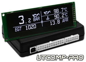 UTCOMP-PRO - TURBO BOOST, OIL PRESSURE, TEMPERATURE, EGT, AFR GAUGE meter &more - Picture 1 of 5