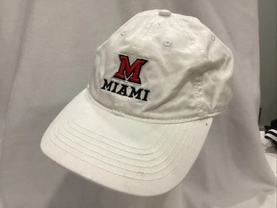 Miami RedHawks Hat Legacy White Osfm - Image 1 of 4