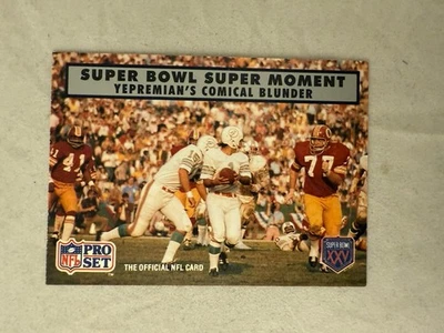 Garo Yepremian 1990 Pro Set Super Bowl 160 #141 Dolphins - Image 1 of 2