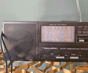 REALISTICO RICEVITORE COMUNICAZIONE DX-360 AM/FM LW ONDE CORTE Voce del Mondo - Foto 1 di 6
