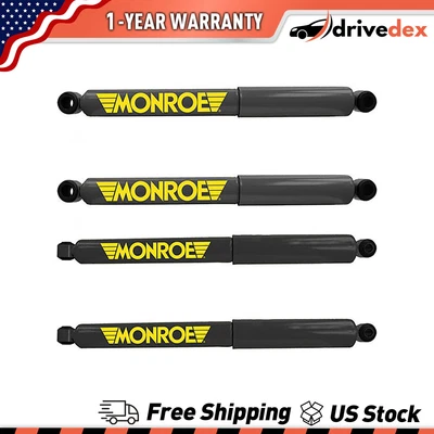 4 передних задних амортизатора Monroe подходят для Ford B700 FT900 1994 года выпуска - Изображение 1 из 3
