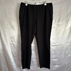 Schwarze Hose von Eileen Fisher Größe XL Viskosemischung - Bild 1 von 7