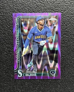 2025 Topps Chrome RYAN BLISS Purple RayWave Refractor Rookie RC #’d /250 SP! - Picture 1 of 2