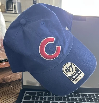 '47 Chicago Cubs Limpieza Azul Real Correa Ajustable Sombrero Papá Gorra Foto 1 de 4