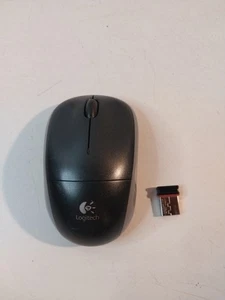 Logitech M215 Wireless Wheel Mouse Black- Gray /w USB Unifying Receiver Dongle - Picture 1 of 4