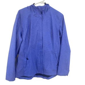 32 Grad COOLER großer Regenmantel periwinkle Full Zip Hoodie - Bild 1 von 4