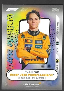 2025 Topps Turbo Attax #250 Oscar Piastri Meme Mayhem - Picture 1 of 3