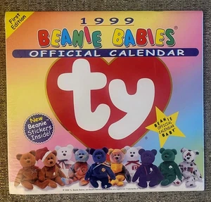 Sealed 1999 TY Beanie Babies Calendar - Picture 1 of 4