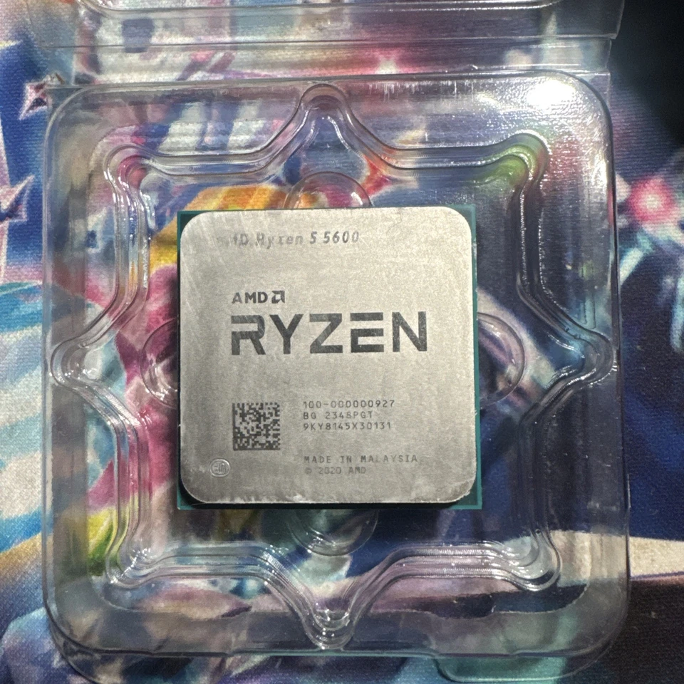 AMD Ryzen 5 5600 Desktop Processor (3.5GHz, 6 Cores, Socket AM4) - Image 1 of 3