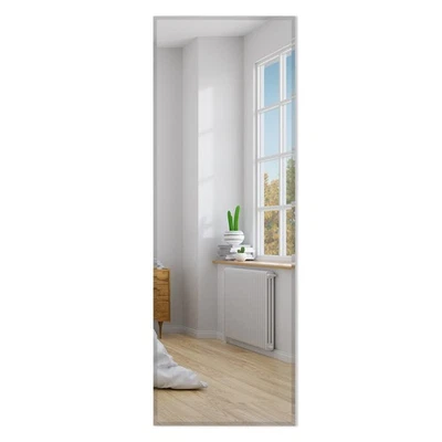 43" x 15" Wall Mounted Frameless Mirror Full Length Vertically or Horizontally - Image 1 of 4
