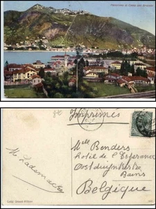 COMO Panorama um 1920/30 alte Ansichtskarte Cartolina Italiana Italien Italy AK - Bild 1 von 1