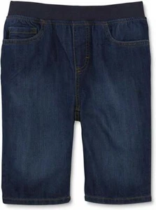 Boys Jean Shorts by Basic Editions-Pull On Elastic Waist - Variety Colors&Sizes! - Picture 1 of 4