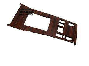 Cubierta panel de control Mercedes Benz W124 Clase E embellecedor revestimiento Zebrano - Imagen 1 de 3