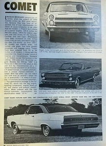 First Look 1966 Mercury Comet illustrated - Picture 1 of 1