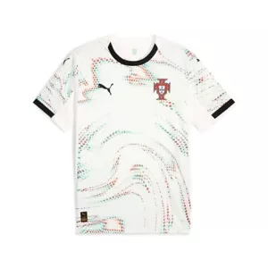 Portugal Away Jersey White Puma FPF Fan Shirt EM WM Size M - 3XL - Picture 1 of 2