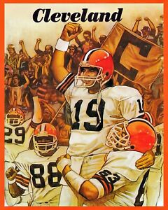 Bernie Kosar - Cleveland Browns 1987's Wall Art Poster - 8x10 Color Photo