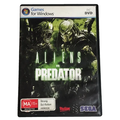 Aliens VS Predator PC DVD Game x 2 Discs 2010 - Image 1 of 3