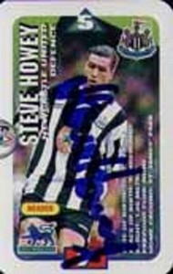 Steve Howey - Newcastle - Signed Trading Card - COA - (5866)