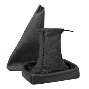 Schaltsack und Handbremsmanschette Opel Tigra Twintop 2004-2010  Naht blau - Afbeelding 1 van 6