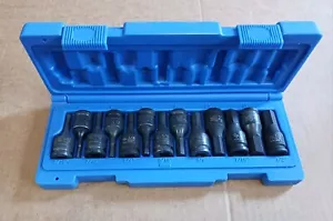 Grey Pneumatic 3/8" Drive (13) Piece Combo Hex Driver SAE/Metric Set ~ 1298HC - Picture 1 of 3