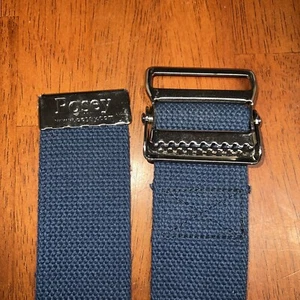 Posey 6528 Navy Blue Medical Hospital Nursing Lift Transfer Gait Belt 51" Used - Picture 1 of 5