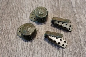 WW1 IMPERIAL GERMAN BELT HOOK SET RELIC FROM BUNKER BRASS - Picture 1 of 9