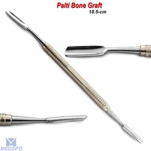 Dental Palti Bone Spoon Graft Packer Bone Grafting Carrier Packer Grafting Tools - Picture 1 of 5