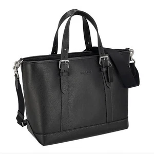 Coach Men's tote bag CW213 SV/BK Warner Tote Newarticle - Picture 1 of 9