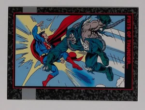 Fists of Thunder 1992 Skybox Doomsday Death of Superman Karte #26 DC Comics - Bild 1 von 2