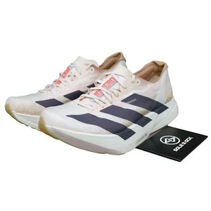 Adidas Adizero Adios Pro 4 Chalk White Grey Strata JR6367 Men's Size - Picture 1 of 6