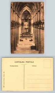 Milano Interno Duomo Vintage Postkarte Historische Architektur Fotografie - Bild 1 von 1