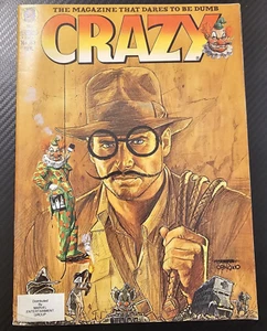 MARVEL COMICS: CRAZY magazine #83 1982 INDIANA JONES RAIDERS satire - Picture 1 of 9
