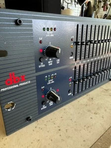dbx 1231 Dual Channel 31-Band Graphic Equalizer, rack mount, grey. - Picture 1 of 8