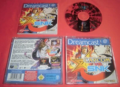 Dreamcast Capcom VS SNK [PAL (Fr)] CIB Boîte Notice Sega Console *JRF* - Photo 1/4
