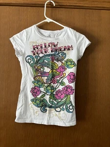 Child’s X-lrg Tee Shirt - Follow Your Dreams - Picture 1 of 3