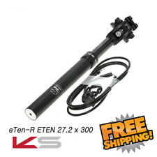 KS eTen-R ETEN 27.2 x 300mm Remote External Bike Dropper Seatpost  W/Remote