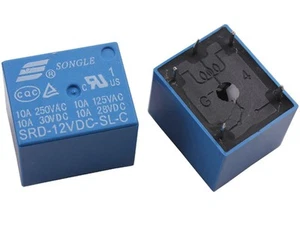 5V 12V 24V 48V Relay Micro Control Switch SPDT PCB 5 Pin Packs of 1, 2, 5 or 10 - Picture 1 of 12