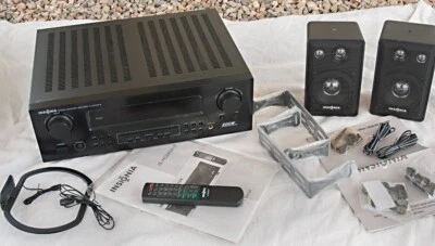 Insignia IS-HCO40918 Receiver.  Lightly used.Brand new speakers.Never used. 100w - Image 1 of 4