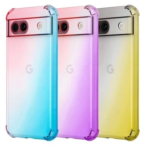Pour Google Pixel 8A 8 Pro 7A Étui Slim Transparent Silicone Chocs Gel Téléphone - Photo 1 sur 52
