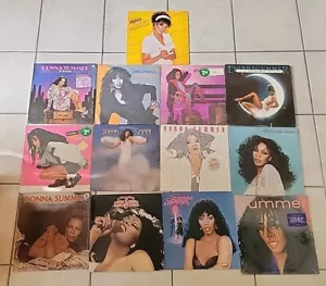 Donna Summer Original 13 LP Lot Bad Girls/Live & More See Photo's For Selections - Picture 1 of 17