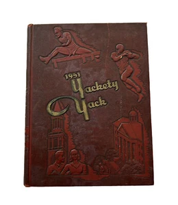 1951 University of North Carolina Tarheels Chapel Hill NC Yearbook Yackety Yack - Picture 1 of 12
