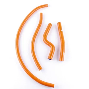 Fit Polaris Predator 500 2003-2007 Silicone Coolant Radiator Hoses Kit orange - Imagen 1 de 8